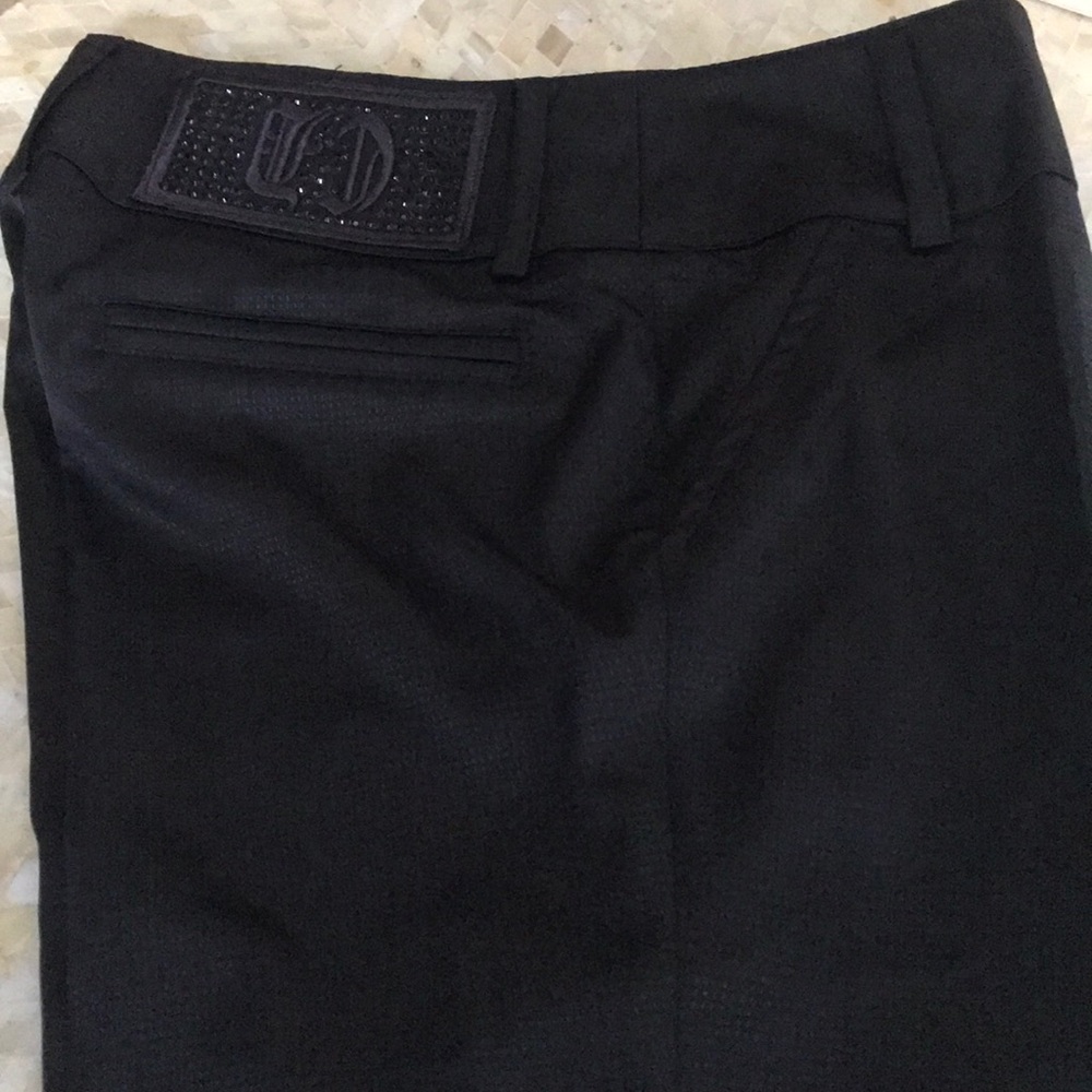Shiny  Charcoal pants
